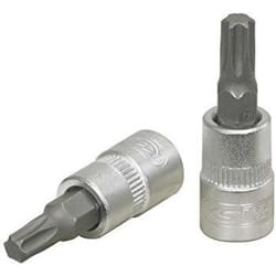 KS TOOLS 911.1449 Socket DIN 3120, ISO 1174 T27 Chrome Vanadium Steel Torx Knurled
