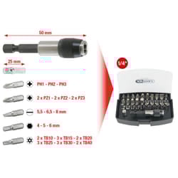 KS Tools 911.2060 screwdriver bit 32 pc(s)