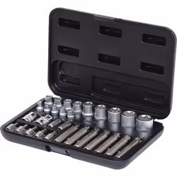 KS Tools 911.4301-1, Socket set, 30 head(s), Chromium-vanadium steel, 1.45 kg