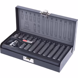 KS Tools 911.5020, 15 pc(s), Torx, Nickel, 580 g, Hexagonal