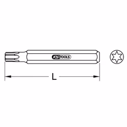 KS Tools 975.2030 screwdriver bit 1 pc(s)