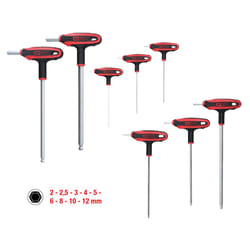 KS Tools 151.8150 hex key T-handle hex key set 9 pc(s)