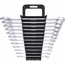 KS Tools Combination spanners set, Chrome, Chromium-vanadium steel, Straight, 13,11,9,17,8,10,12,14,16,18,19 mm, 880 g, Box