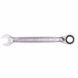 Ratchet Ring Open-ended Spanner; KS TOOLS; 10 50