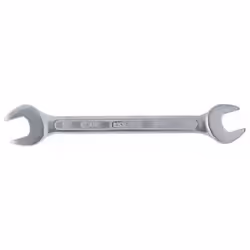 Open-end Spanner; KS TOOLS; 14, 15 Chrome Vanadium Steel Satined Matt, Chromed; 5514X15