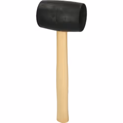 KS Tools 140.5222, Mallet, Rubber, Wood, 31 cm, 560 g, 500 g