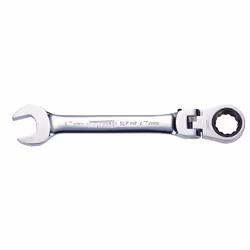 KS Tools 503.4808, 8 mm, Metallic, Chromium-vanadium steel, Matte, 15°, DIN 3113 / ISO 3318