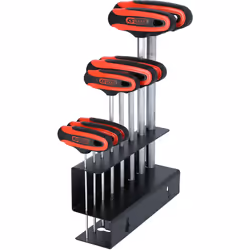 KS Tools 158.8130 hex key T-handle hex key set 8 pc(s) - Additional view 2
