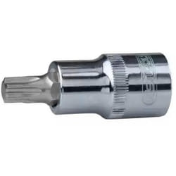 KS TOOLS 918.1627 Socket DIN 3120, ISO 1174, ISO1174 T45 Chrome Vanadium Steel Torx Knurled