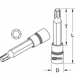 KS Tools 918.1648 socket/socket set