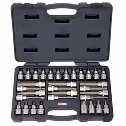 Socket set; KS TOOLS; Chrome Vanadium Steel 1/2 Rectangle