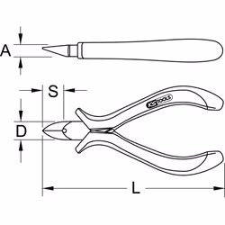 KS Tools 500.7024 plier