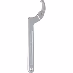 KS Tools 517.1304, Hook spanner wrench, Chrome, Chromium-vanadium steel, Cranked, 16,17,18,19,20 mm, 1 pc(s)