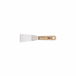 907.2263 STAINLESS STEEL scraper, 50mm, wooden handle