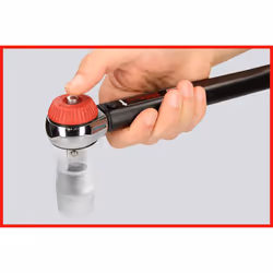 KS TOOLS 516.1402 Torque wrench 6.3 (1/4") 1 5 with analog display Rectangle DIN 3120, ISO 1174, DIN EN ISO 6789, -1:2017 Mushroom head 289 - Additional view 3