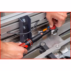 KS TOOLS 516.1402 Torque wrench 6.3 (1/4") 1 5 with analog display Rectangle DIN 3120, ISO 1174, DIN EN ISO 6789, -1:2017 Mushroom head 289 - Additional view 7