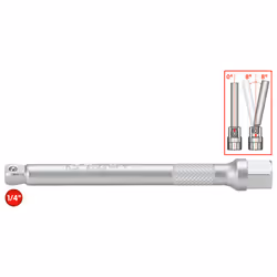 KS Tools 911.1508-E, Single item, Extension bar, Chrome vanadium steel, 150 mm, 1 pc(s)