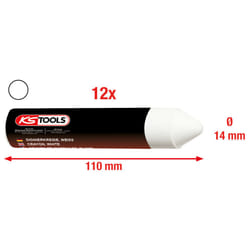 KS Tools 100.4050 crayon 12 pc(s)