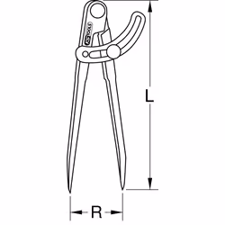 KS Tools 300.0416 divider Steel 1 pc(s)