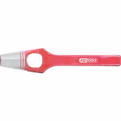 KS Tools 129.2013, Drift punch, Steel, Red, 140 mm, 1.3 cm, 155 g
