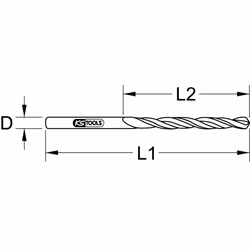 KS Tools 330.1165 drill bit Twist drill bit 1 pc(s)