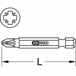 KS Tools 911.7728 screwdriver bit 5 pc(s)