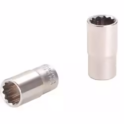 Socket; KS TOOLS; DIN 3120, ISO 1174, DIN 3124, ISO 2725 8,0 Chrome Vanadium Steel Double Hexagon; 900MB8