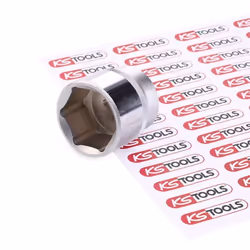 Socket; KS TOOLS; DIN 3120, ISO 1174, DIN 3124, ISO 2725 36,0 Chrome Vanadium Steel