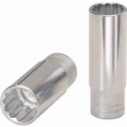 KS Tools 917.1268, Socket, 1/2", Metric, 1 head(s), 18 mm, Chromium-vanadium steel