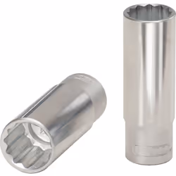 KS Tools 917.1272, Socket, 1/2", Metric, 1 head(s), 24 mm, Chromium-vanadium steel
