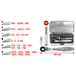KS Tools 918.4600 screwdriver bit 31 pc(s)