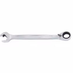 Ratchet Ring Open-ended Spanner; KS TOOLS; 10 50