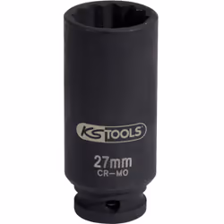 KS Tools 150.1705-E, Socket, 1/2", Metric, 1 head(s), 30 mm, Chromium-molybdenum steel