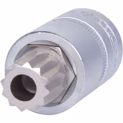 KS Tools 150.9364-E, Socket, 1/2", Metric, 1 head(s), M16, Chromium-vanadium steel