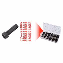KS Tools 970.0390, DIN 912, 650 g, 106 pc(s)