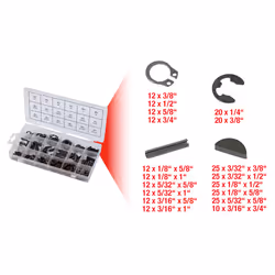KS Tools 970.0520, ISO 3912/13337, DIN 471, 220 g