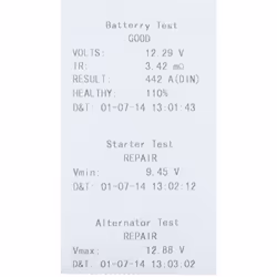 KS Tools 550.1646 battery tester Black, Blue - Additional view 8
