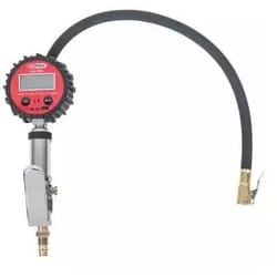 KS TOOLS 515.1970 Compressed Air Tyre Gauge / -Filler 6,3 1/4 Electronic with digital display 500 14