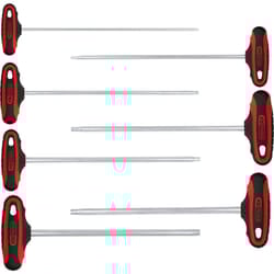 KS Tools 158.5050 hex key T-handle hex key set 7 pc(s)