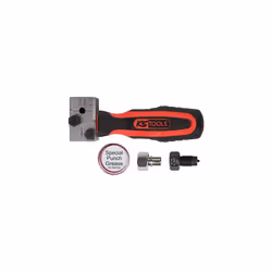 Flarefixeco 4 122.1215, universal brake line, flaring tool set, 75 mm, 4-piece.