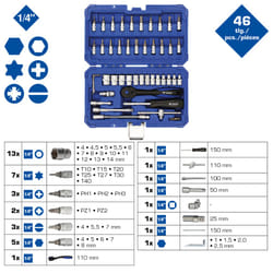Brilliant Tools BT020046 socket/socket set