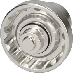 KS Tools 515.2001, Impact socket, 1 head(s), Chrome molybdenum, ISO 1174, DIN 3121