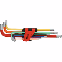 KS Tools 151.4420, 9 pc(s), Steel, Chrome, DIN ISO 2936, 560 g