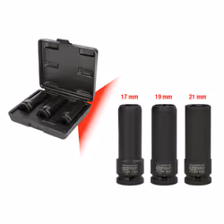 KS Tools 515.0605, Impact socket, 1 head(s), 1/2", Chrome molybdenum, ISO 1174, DIN 3121