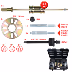 KS Tools 700.1530, Steel, 30 pc(s), 19 kg
