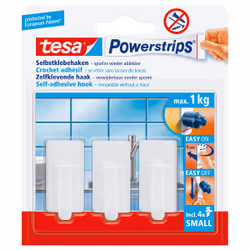 TESA Powerstrips Towel hook White 3 pc(s)