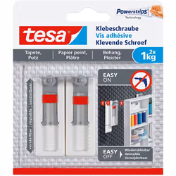 tesa Adjustable Adhesive Screw for Wallpaper & Plaster 1kg