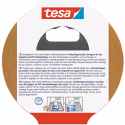 TESA 5696 Suitable for indoor use 25 m Polypropylene (PP) White - Additional view 2
