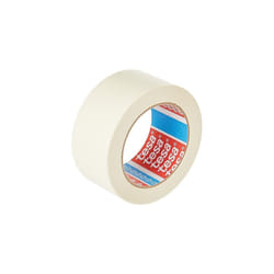 tesa Masking Tape ECONOMY EcoLogo - Painters Tape, 4 Days Residue-Free Removal, Without Solvent - Narrow, 3x 50 m x 50 mm