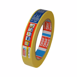 tesa Precision Mask Painters Tape 4334: 1-1/2 in. x 55 yds. Yellow
